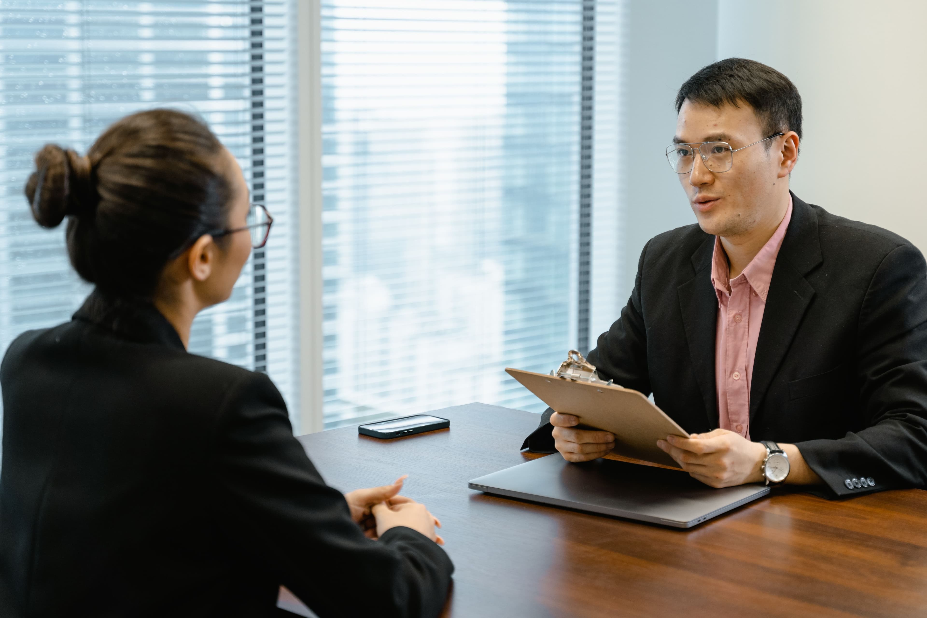 Recruitment Team Reviewing Candidate